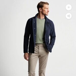 Peter Millar Excursionist Flex City Coat
$1,100.00 Blue Jacket NWOT